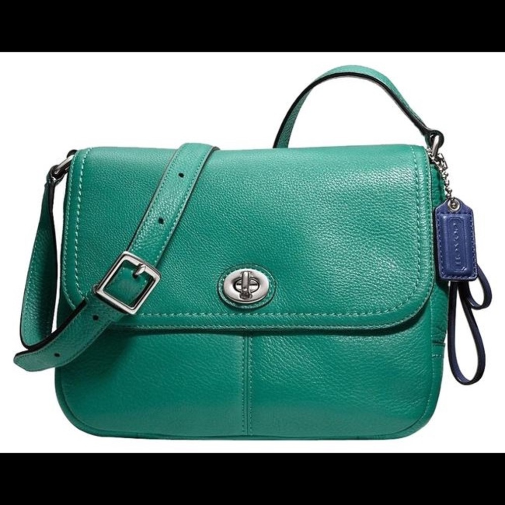 COACH PARK LEATHER VIOLET CROSSBODY
